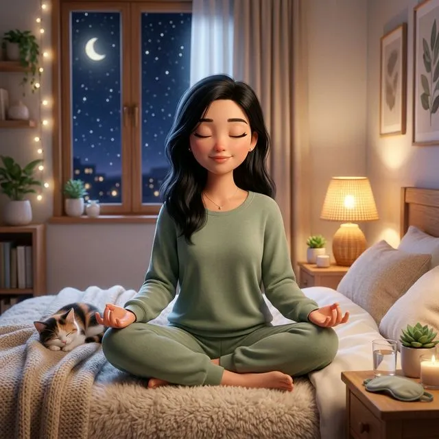 Thiền trước khi ngủ