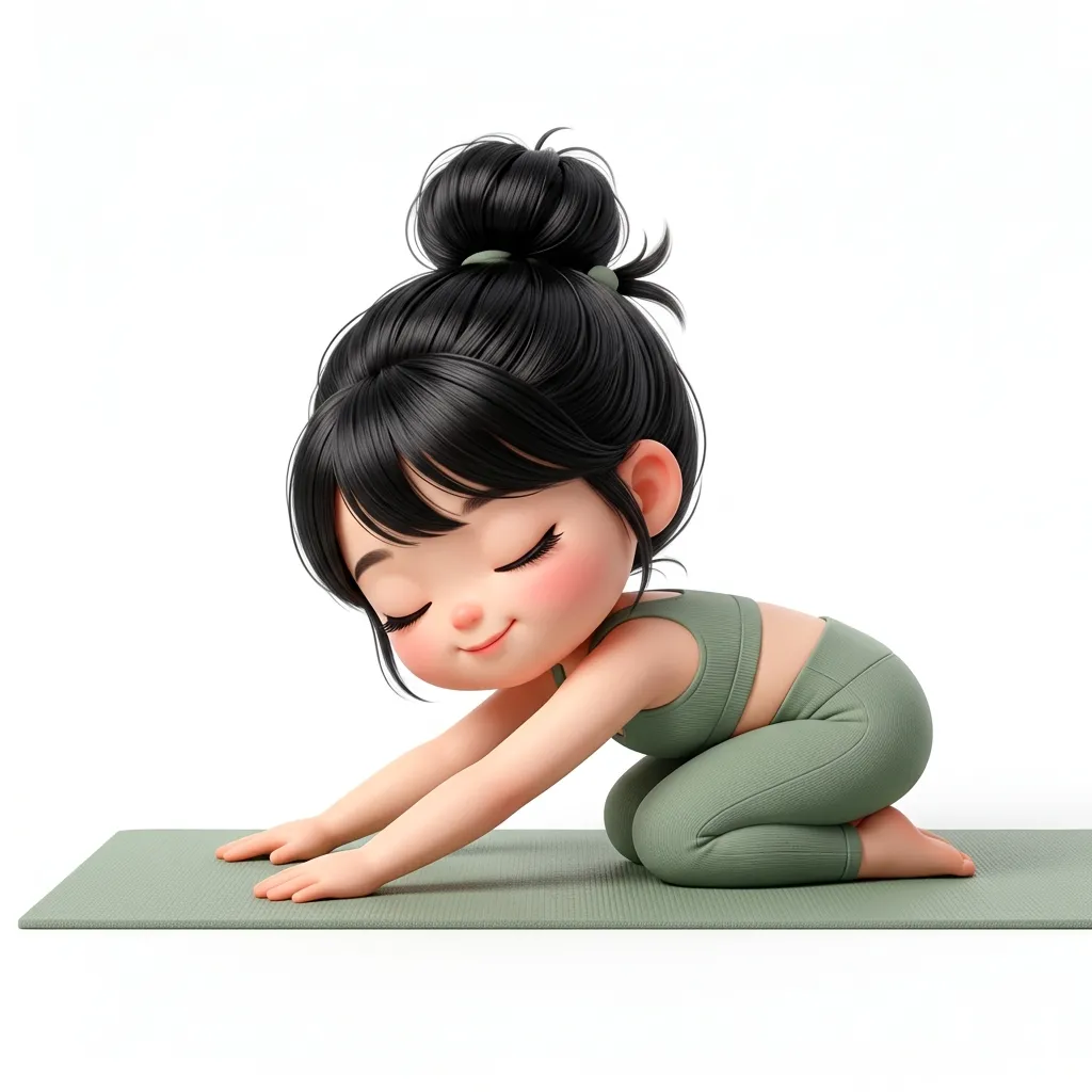 Tư thế em bé - Yin Yoga