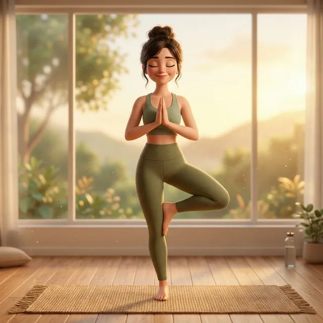 Tư thế Cây Vrksasana