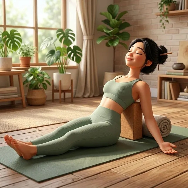 Tư thế cá có hỗ trợ
