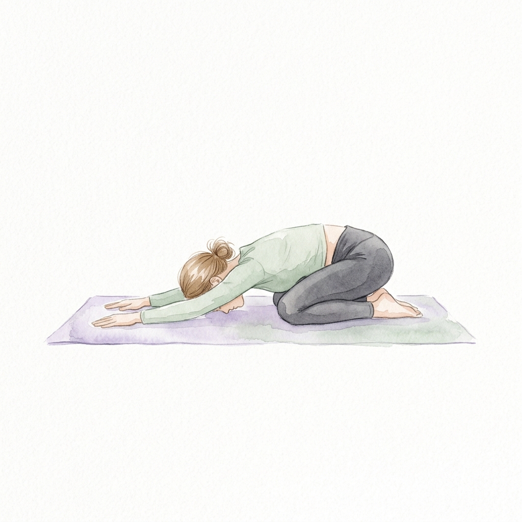 Tư thế Em bé (Child's Pose)