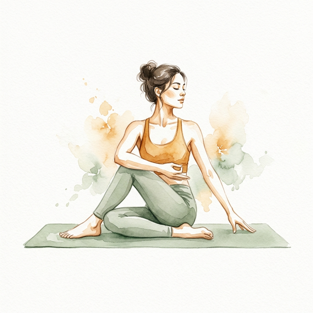 Tư thế Vặn xoắn ngồi (Ardha Matsyendrasana)