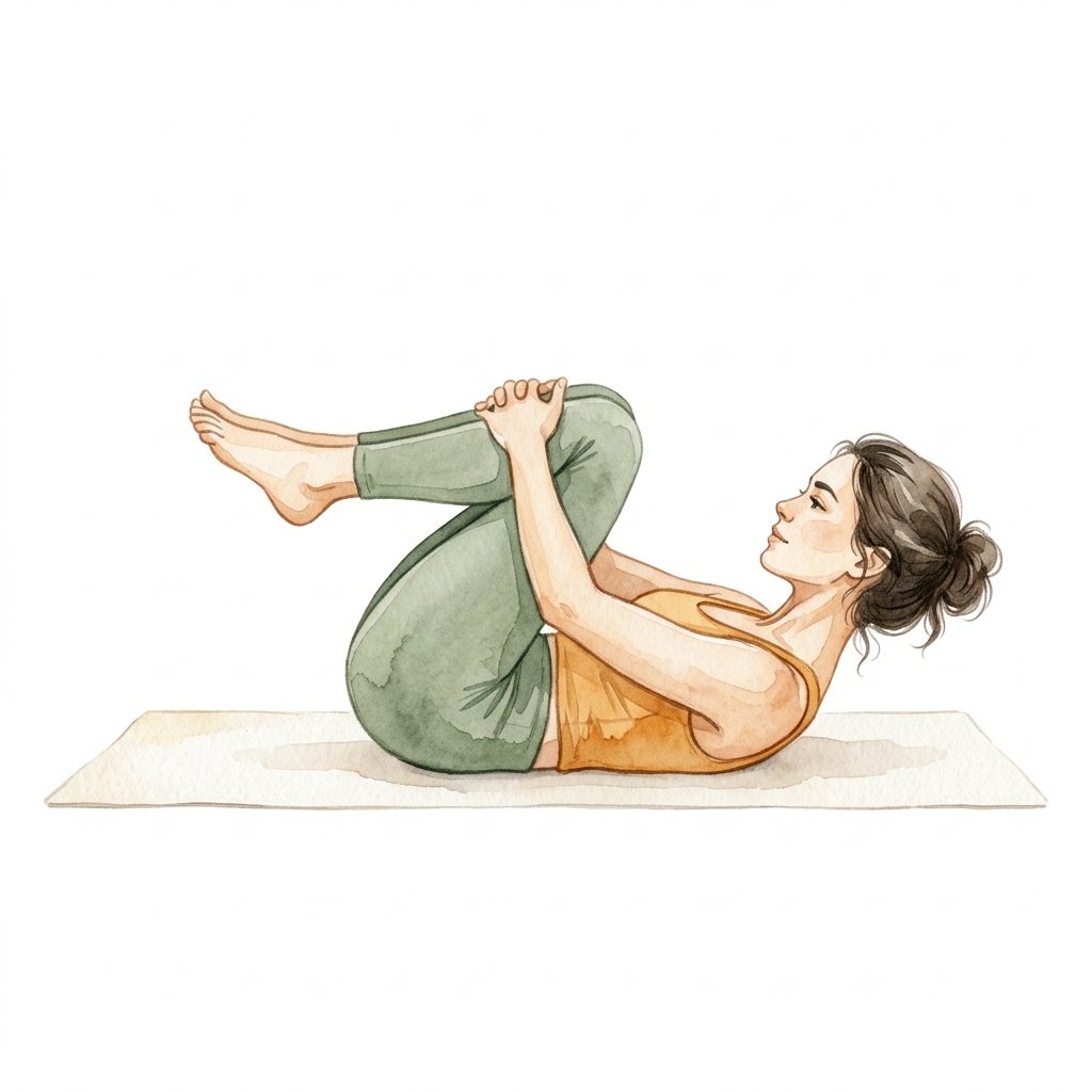 Tư thế Giải phóng gió (Pavanamuktasana)