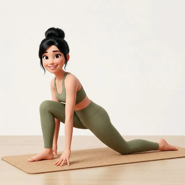 Tư thế Ashwa Sanchalanasana - Kỵ sĩ