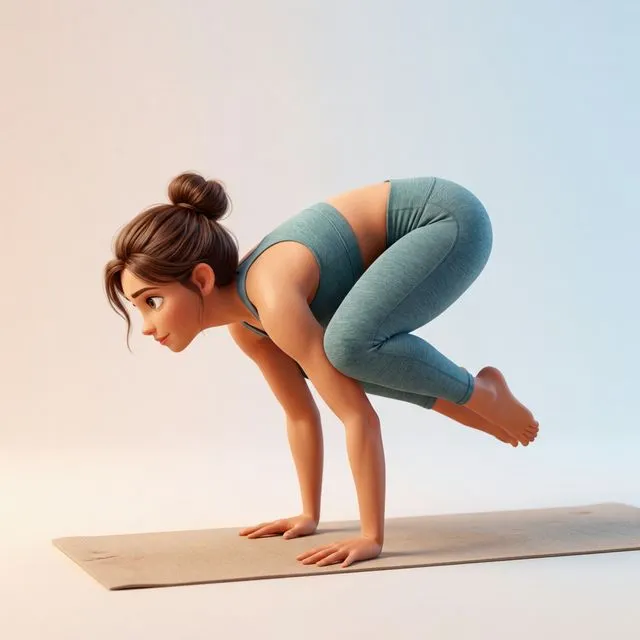 Tư thế Crow Pose - Con quạ