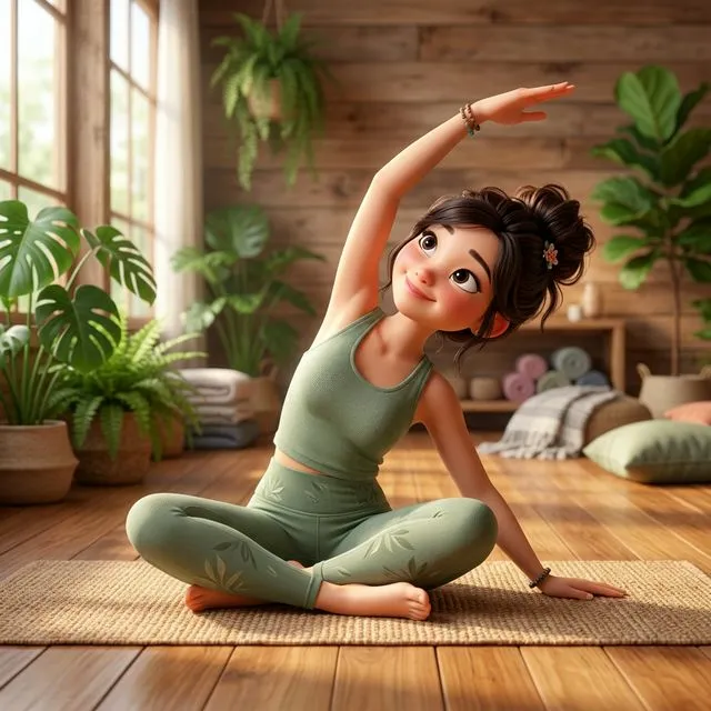 Nghiêng lườn ngồi thiền
