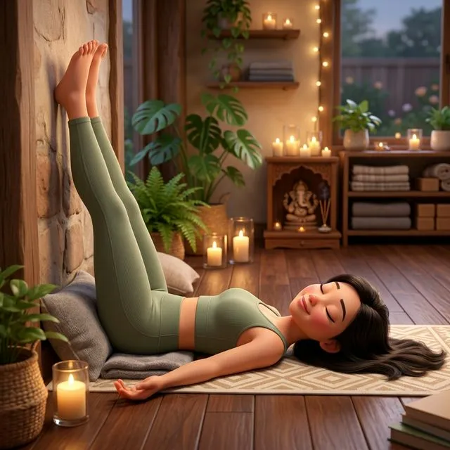 Chân lên tường phục hồi
